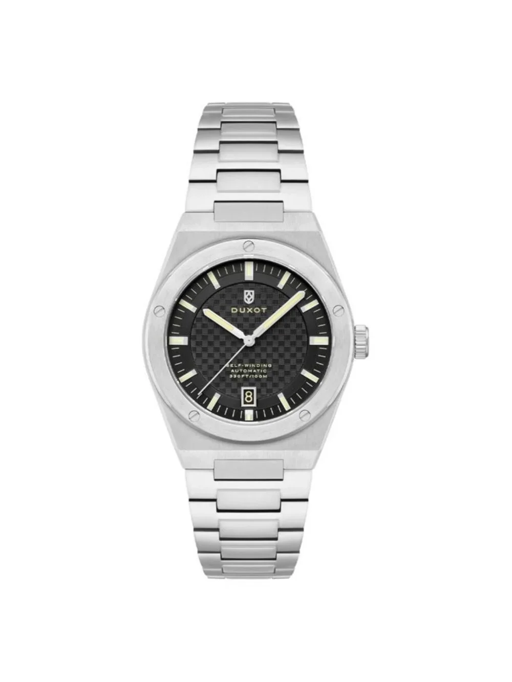 NWT Duxot Bastia Automatic Black Dial Men's Watch